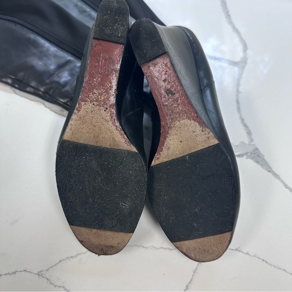 Umberto Raffini Black Heeled Boots - Picture 6 of 9